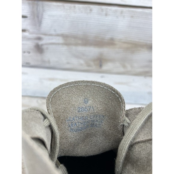 J.Crew MacAlister Shoes Womens 9 Tan Leather Wedge Ankle Boot 28671 - Picture 8 of 8